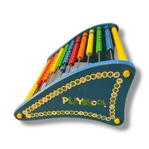 Vintage Playskool Colorful Abacus Toy